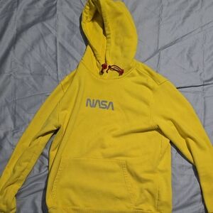 Forever 21 Bright Yellow Hoodie And Pants